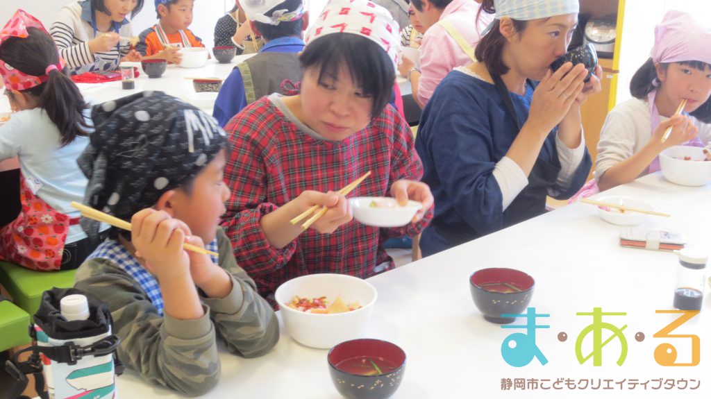 2017年4月30日（日）親子でちらし寿司をつくって食べよう