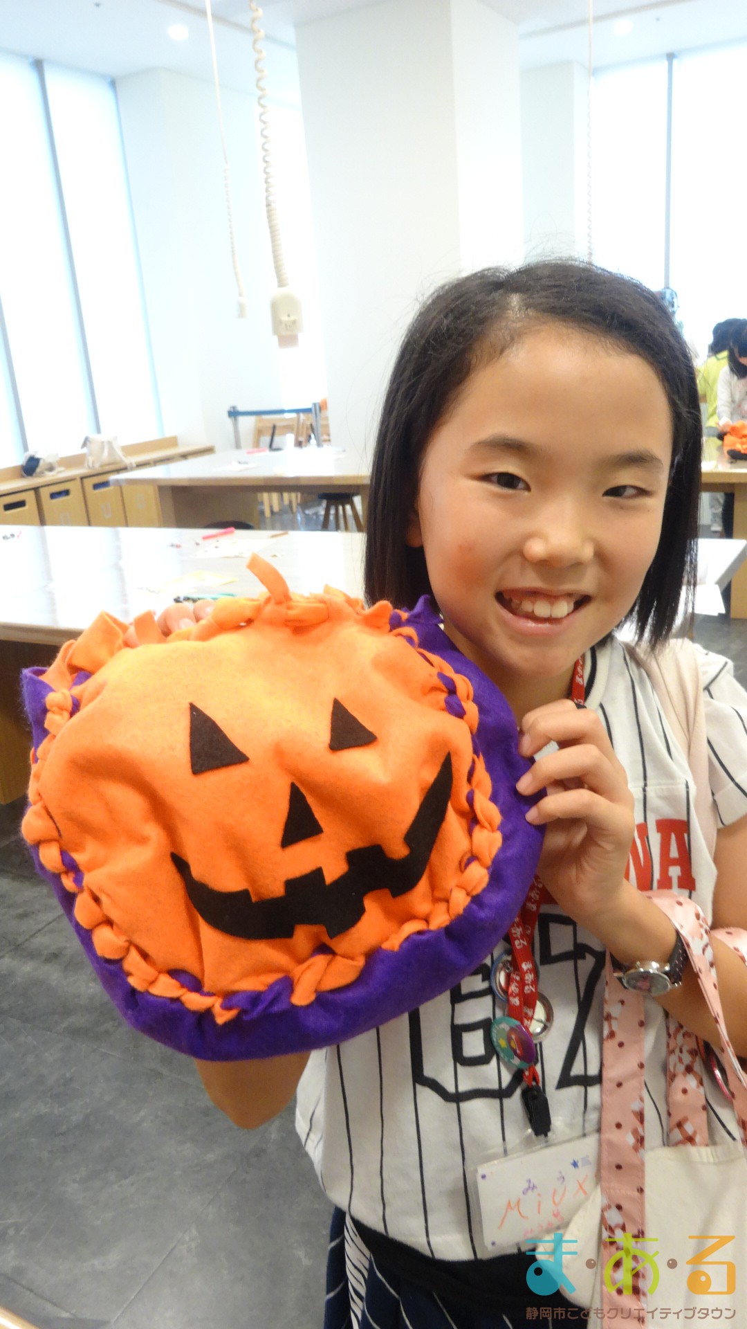 ハロウィンかぼちゃのバッグをつくろう 静岡市こどもクリエイティブタウンま あ る 公式ホームページ