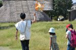2018年10月8日登呂遺跡で学ぼう親子で火おこし体験