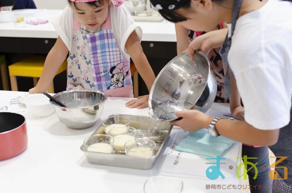 2019年8月8日身体に優しいナチュラルスイーツ「豆乳プリン」を作ろう！