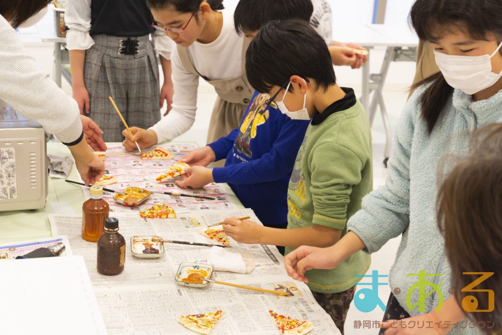 2020年2月22日食品サンプルでピザとレタスを作ろう！