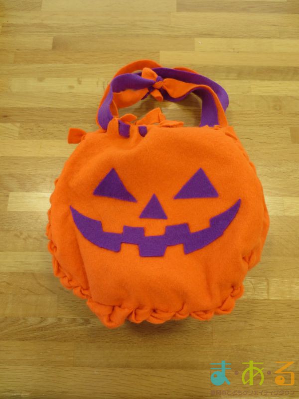 ハロウィンかぼちゃのバッグ