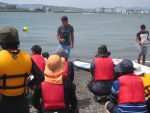 2017年8月27日海洋スポーツ研究者に学ぶスタンドアップパドルボート体験