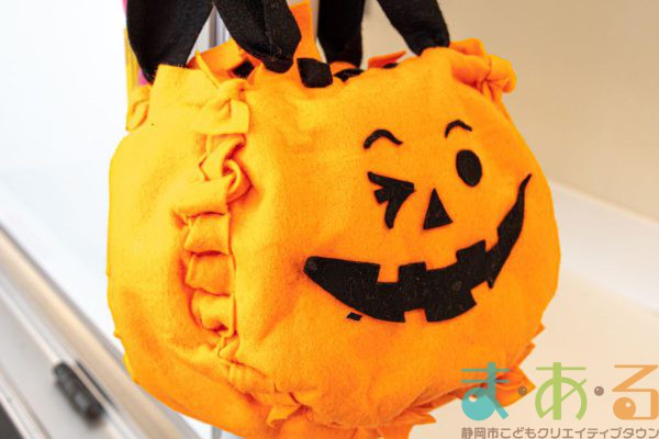2022年10月16日かぼちゃのバッグ作り