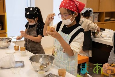 2023年10月28日おいものマフィン作り