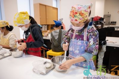 2023年11月25日ブルーベリーマフィン作り