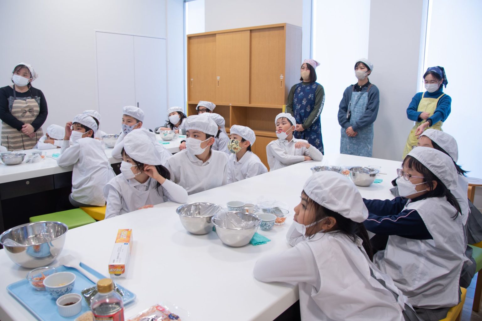 藤枝市立青島小学校団体利用の様子(2023年12月1日) 静岡市こどもクリエイティブタウンま・あ・る
