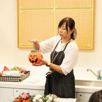 10月26日ハロウィンのフラワーアレンジ