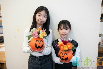 10月26日ハロウィンのフラワーアレンジ