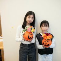 10月26日ハロウィンのフラワーアレンジ