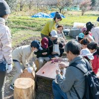 2024年12月14日_冬の里山で収穫体験とクラフト