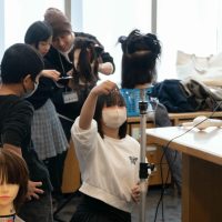 2025年2月24日_理容師のおしごと体験ヘアカットやセットを体験しよう！