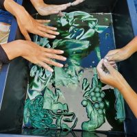 2025年7月21日_夏の里山で藍染の生葉染め体験