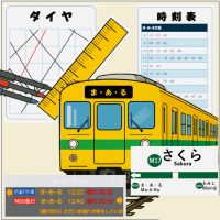2025年8月10日_電車のダイヤを作ろう