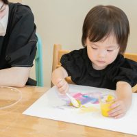 2025年6月12日_ぞうけいあそび（とろとろ絵の具）