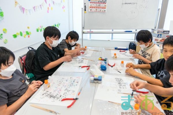2025年6月5日_静岡市立富士見小学校プラモデル_