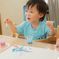 2025年6月12日_ぞうけいあそび（とろとろ絵の具）