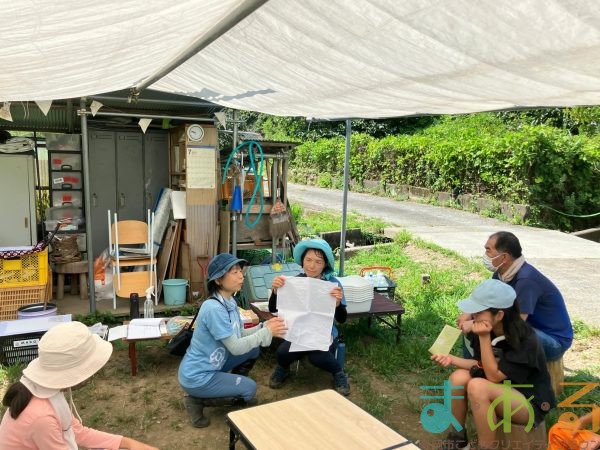 2025年7月21日_夏の里山で藍の生葉染め体験