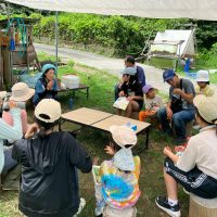 2025年7月21日_夏の里山で藍の生葉染め体験