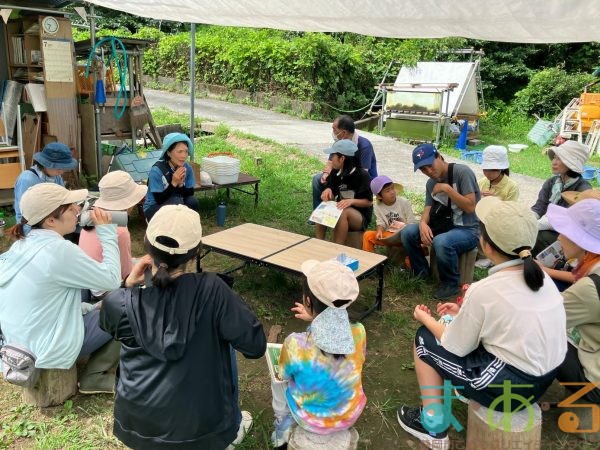 2025年7月21日_夏の里山で藍の生葉染め体験