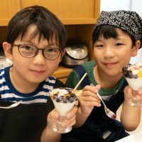 2025年7月18日_ミルクプリンパフェを作って食べよう！