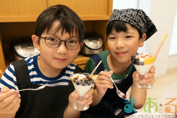 2025年7月18日_ミルクプリンパフェを作って食べよう！