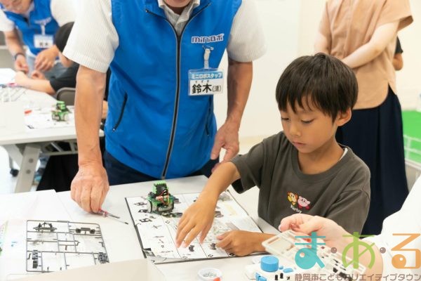 2025年7月28日_ミニロボ工作教室