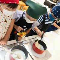 2025年7月18日_ミルクプリンパフェを作って食べよう！