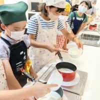 2025年7月18日_ミルクプリンパフェを作って食べよう！
