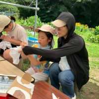 2025年7月21日_夏の里山で藍の生葉染め体験