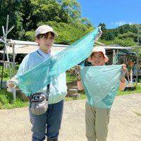 2025年7月21日_夏の里山で藍の生葉染め体験