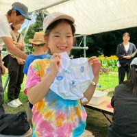 2025年7月21日_夏の里山で藍の生葉染め体験