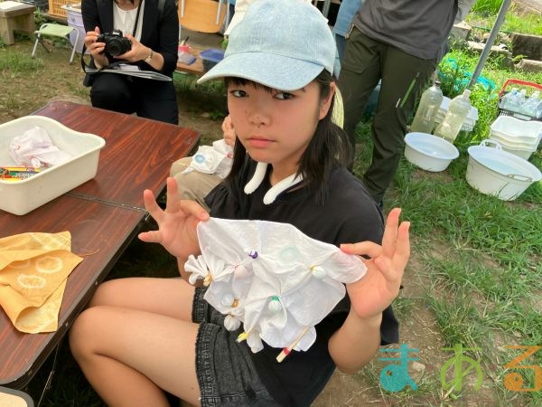 2025年7月21日_夏の里山で藍の生葉染め体験