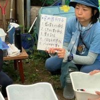 2025年7月21日_夏の里山で藍の生葉染め体験