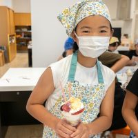 2025年8月28日クランブルパフェを作って食べよう！