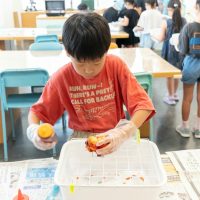 2025年8月26日_タイダイ染めで夏色バッグ作り_