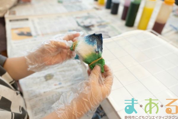 2025年8月23日_タイダイ染めで夏色バッグを作ろう