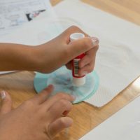 2025年8月11日_科学実験！ペーパークロマトグラフィーでしおり作り