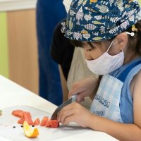 2025年7月31日_親子でひんやり冷たいパフェ作り