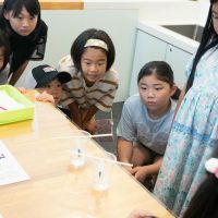 2025年8月11日_科学実験！ペーパークロマトグラフィーでしおり作り