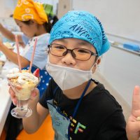2025年8月28日クランブルパフェを作って食べよう！
