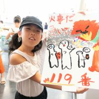 2025年7月29日_防火ポスターを描くおしごと_