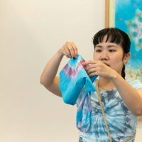 2025年8月26日_タイダイ染めで夏色バッグ作り_