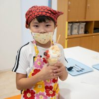 2025年8月29日クランブルパフェを作って食べよう！