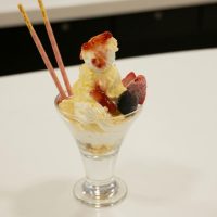 2025年8月29日クランブルパフェを作って食べよう！