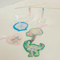 2025年8月11日_科学実験！ペーパークロマトグラフィーでしおり作り