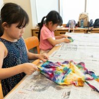2025年8月26日_タイダイ染めで夏色バッグ作り_