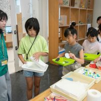 2025年8月11日_科学実験！ペーパークロマトグラフィーでしおり作り