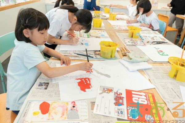 2025年7月29日_防火ポスターを描くおしごと_