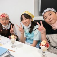 2025年8月28日クランブルパフェを作って食べよう！